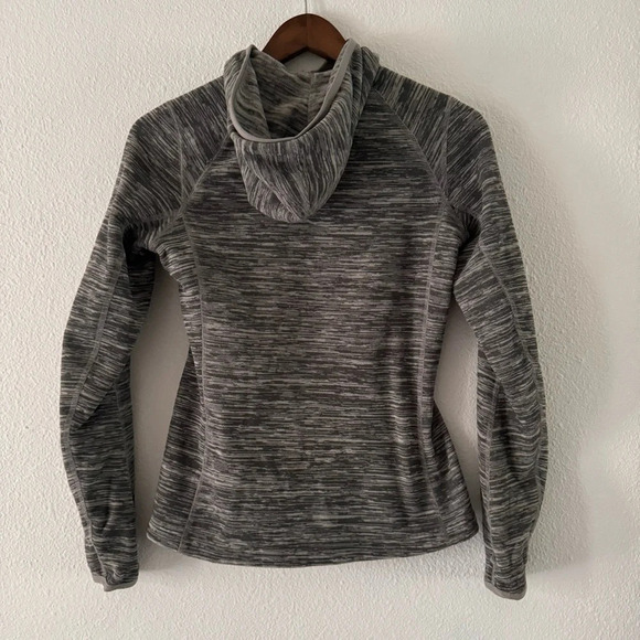 THE NORTH FACE Heather Polartec Fleece Full Zip Long Sleeve Jacket Size XS Fall - Picture 5 of 11